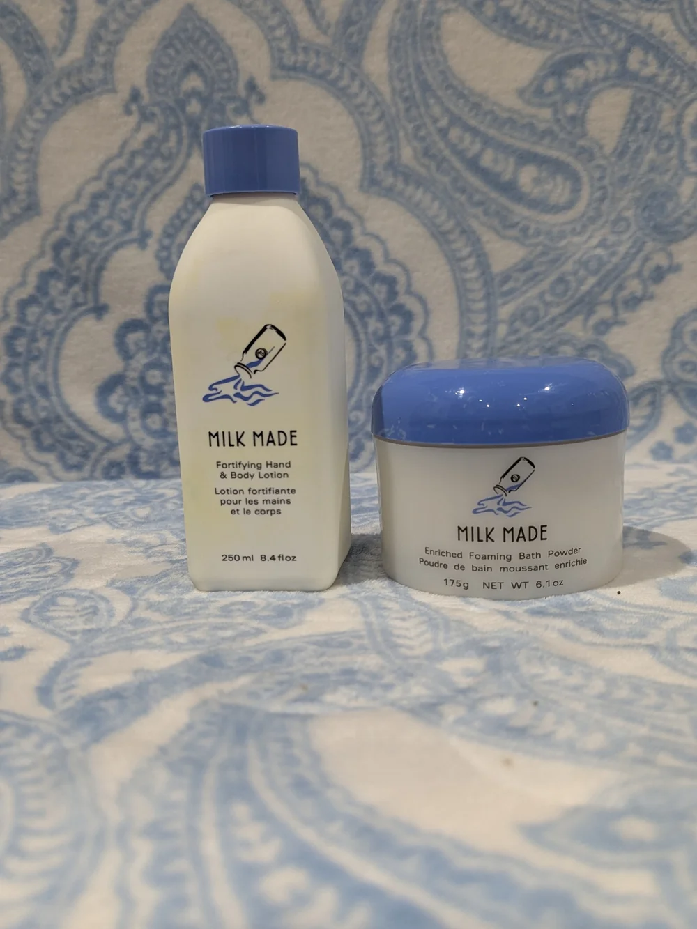 Fortifying Lotion & Foaming Bath Powder